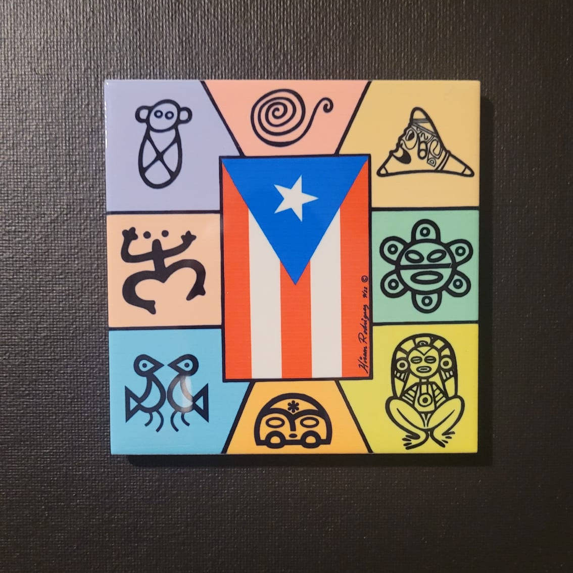 Taino Family Coaster