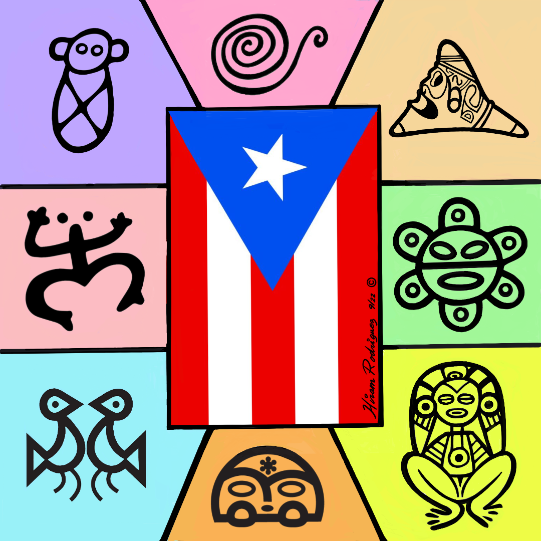 Taino Family Coaster