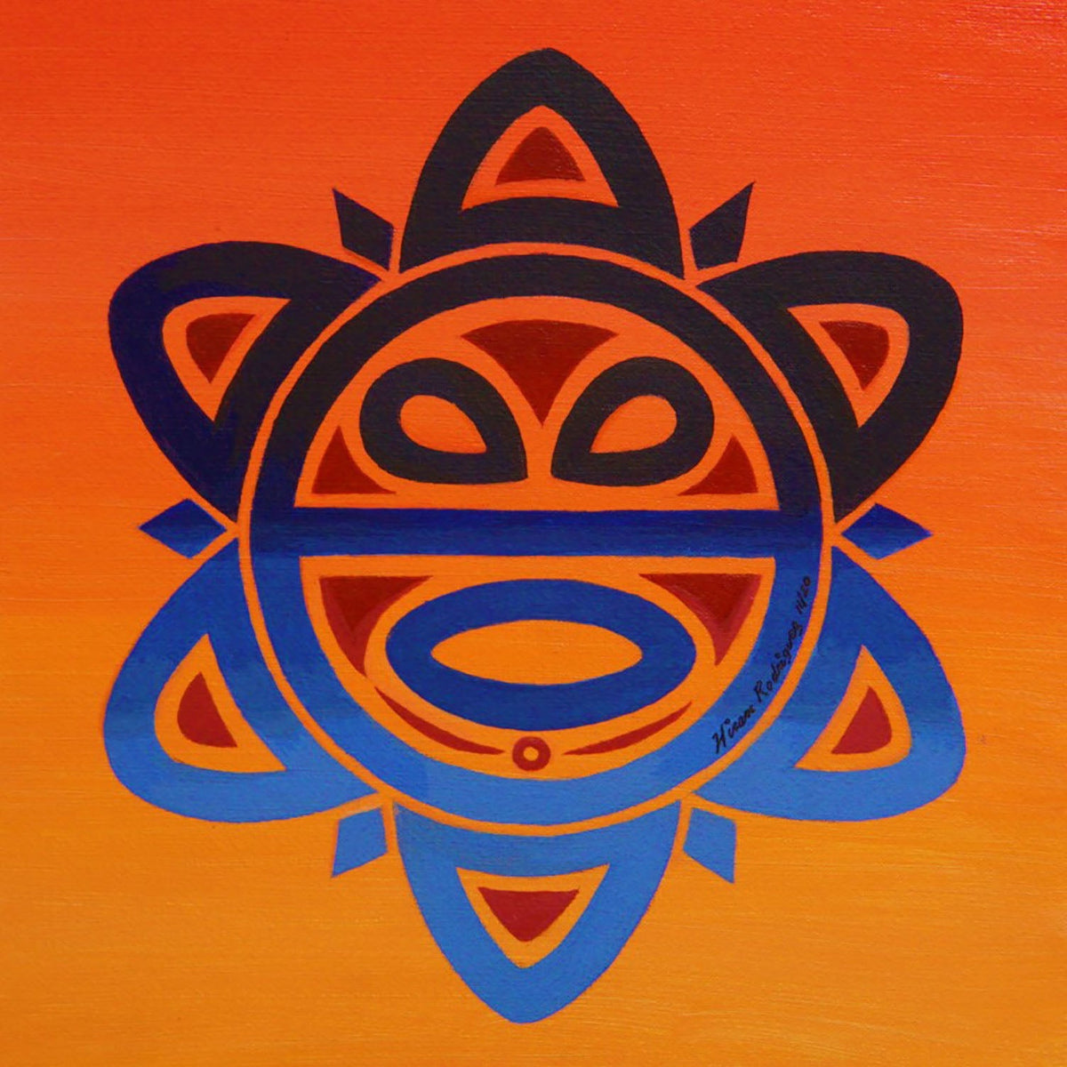 Sun God (Canvas Print)
